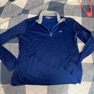 Vineyard Vines Performance 1/4 Zip Striped